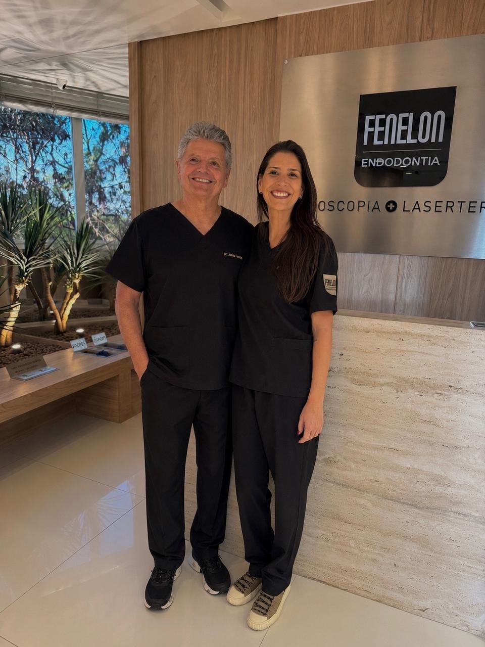 Dr. Josias Fenelon e Dra. Laís Fenelon, fundadores e especialistas em endodontia microscópica digital